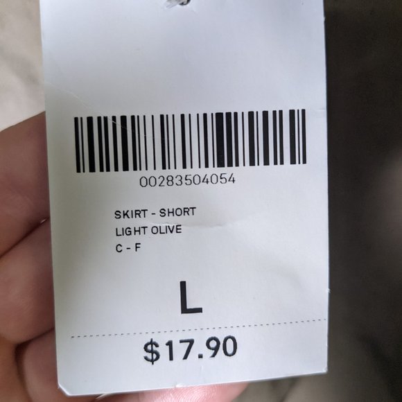 New Green Lace Up forever 21 skirt - Picture 4 of 4